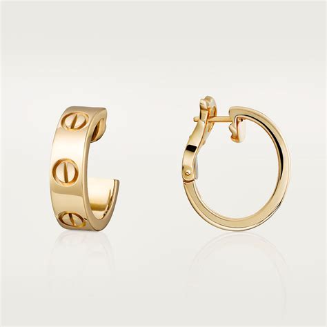 cartier love ohrringe|LOVE Earrings .